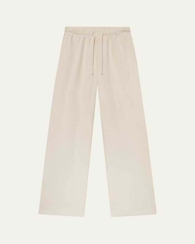 Drawstring Wide Leg Sweatpant